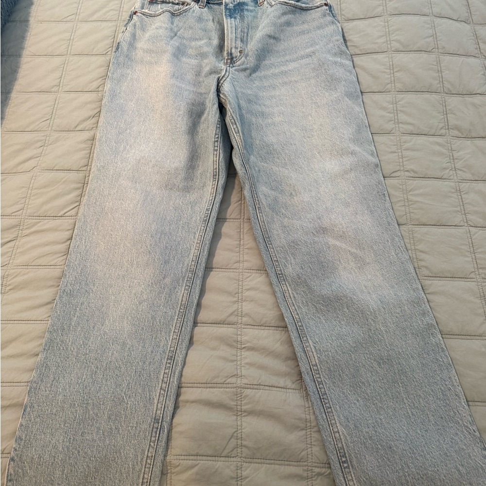 Abercrombie & Fitch Curve Love Ultra High Rise Jeans